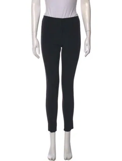 Pre-owned Alexander Wang T Skinny Leg Pants In Black