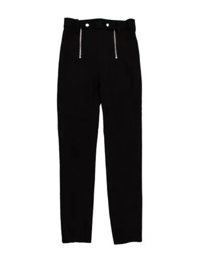 Pre-owned Alexander Wang Skinny Leg Pants In Black