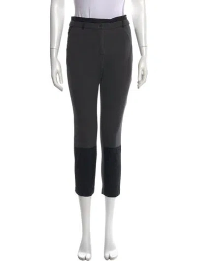 Pre-owned Alexander Wang T Skinny Leg Pants In Gray