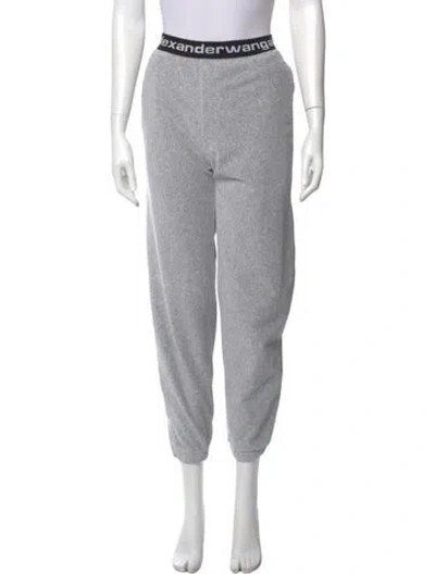 Pre-owned Alexander Wang T Skinny Leg Pants In Gray