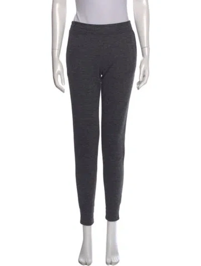 Pre-owned Alexander Wang Skinny Leg Pants In Gray