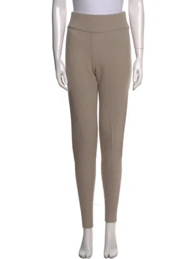 Pre-owned Alexander Wang T Skinny Leg Pants In Neutral