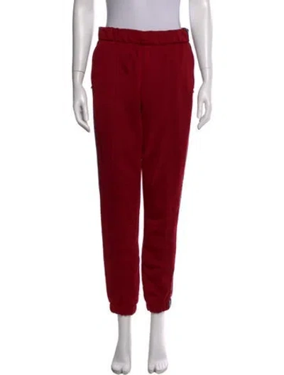 Pre-owned Alexander Wang T Skinny Leg Pants In Red