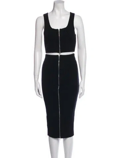 Pre-owned Alexander Wang T Skirt Set In Black