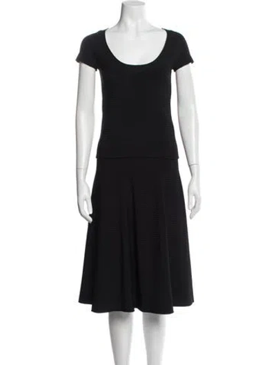 Pre-owned Alexander Wang Skirt Set In Black