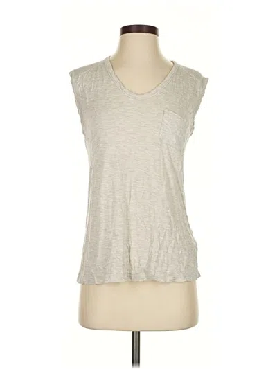 Pre-owned Alexander Wang T Sleeveless T-shirt In Silver