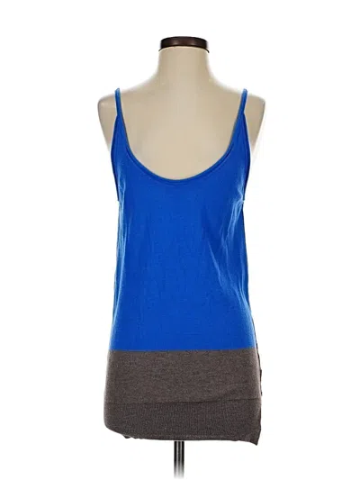 Pre-owned Alexander Wang T Sleeveless Top Blue Scoop Neck Tops