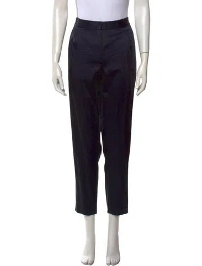 Pre-owned Alexander Wang T Straight Leg Pants In Black