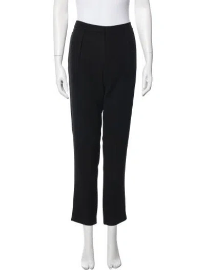 Pre-owned Alexander Wang Straight Leg Pants In Black
