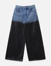 Alexander Wang T Surge Coated Wide-leg Jean