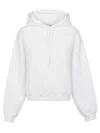 Alexander Wang T T By Alexander Wang Essential Sweatshirt In White