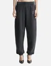 Alexander Wang T Sweatpant With Hotfix Logo In Gray