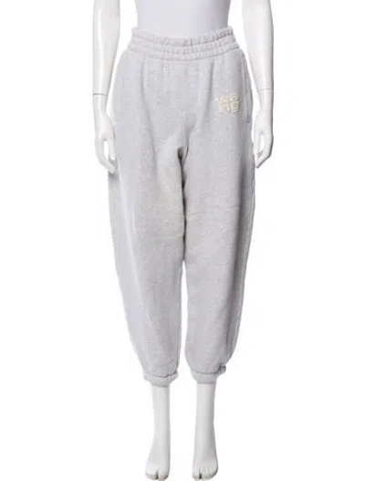 Pre-owned Alexander Wang T Sweatpants In Gray