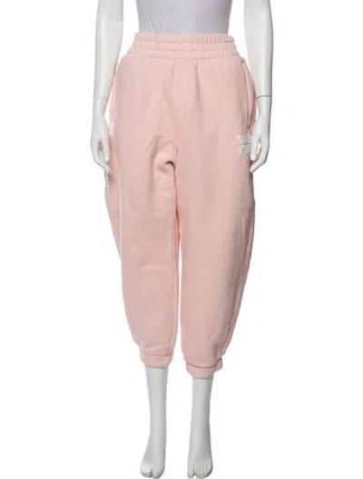 Pre-owned Alexander Wang T Sweatpants In Pink