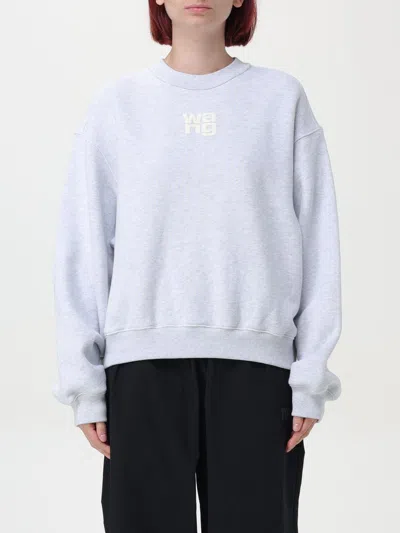 Alexander Wang T Sweatshirt T By Alexander Wang Woman Color Grey