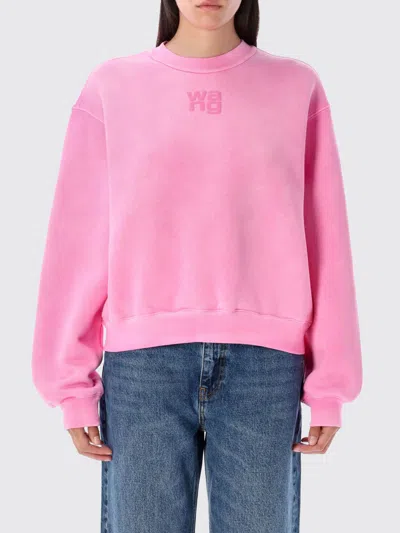 Alexander Wang T Sweatshirt T By Alexander Wang Woman Color Pink