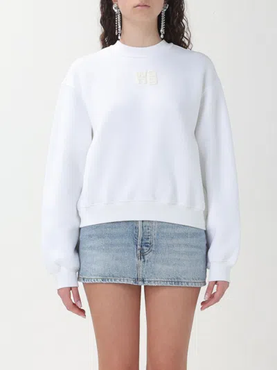 Alexander Wang T Sweatshirt T By Alexander Wang Woman Color White