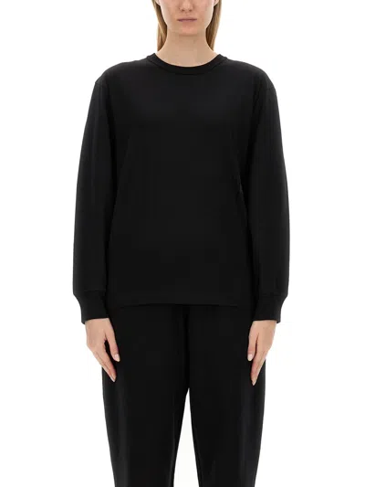 ALEXANDER WANG T SWEATSHIRT WITH LOGO