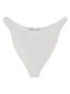 Alexander Wang T T By Alexander Wang Bikini Briefs With Logo In White