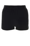 Alexander Wang T T By Alexander Wang Black Cotton Shorts