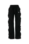 Alexander Wang T T By Alexander Wang Black Tech Fabric Cargo Pant