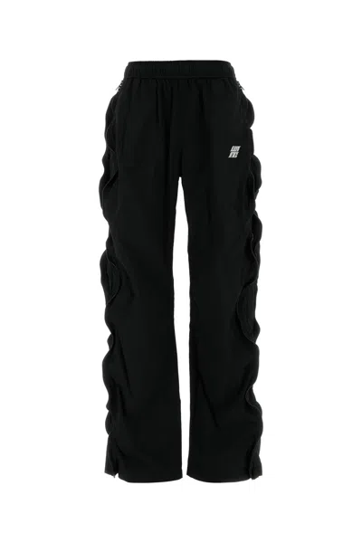 Alexander Wang T T By Alexander Wang Black Tech Fabric Cargo Pant