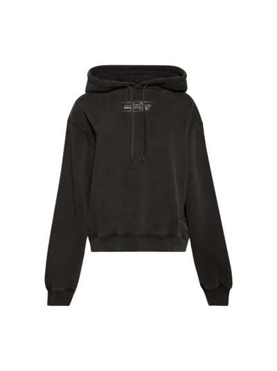 Alexander Wang T T By Alexander Wang Blade Logo Hoodie Washed Cedar
