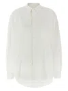 Alexander Wang T T By Alexander Wang White Oxford Cotton Boyfriend Shirt
