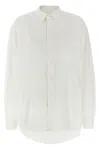 Alexander Wang T T By Alexander Wang White Oxford Cotton Boyfriend Shirt