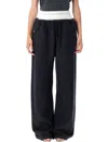 Alexander Wang T T By Alexander Wang Brief-waistband Sweatpants In Black
