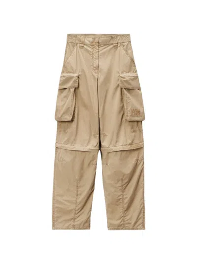 Alexander Wang T T By Alexander Wang Cargo Pants With Oversize Pockets