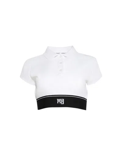 Alexander Wang T T By Alexander Wang Cheerleader Polo Top