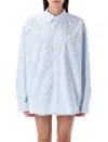 Alexander Wang T T By Alexander Wang Cotton Oxford Oversize Shirt