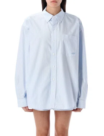 Alexander Wang T T By Alexander Wang Cotton Oxford Oversize Shirt