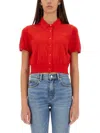 Alexander Wang T Alexanderwang.t Logo-embroidered Cropped Wool Cardigan