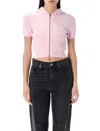Alexander Wang T T By Alexander Wang Cropped Zip-up Hoodie