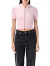 Alexander Wang T T By Alexander Wang Cropped Zip-up Hoodie