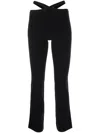 Alexander Wang T T By Alexander Wang Cross Leggings With Logo