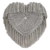 ALEXANDER WANG T T BY ALEXANDER WANG CRYSTAL MESH HEART PILLOW CLUTCH