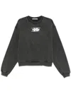 Alexander Wang T T By Alexander Wang Dark Grey Cotton Sweatshirt