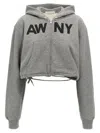 Alexander Wang T T By Alexander Wang Deconstructed Hoodie