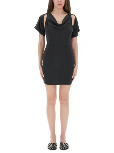 Alexander Wang T T By Alexander Wang "deconstructed" Short Dress