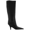 Alexander Wang T T By Alexander Wang Diablo 90 Tall Leather Boots In Black