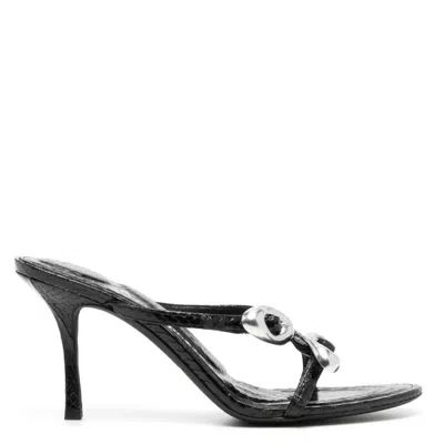 Alexander Wang T T By Alexander Wang Dome 85 Water Snake Slide Sandals