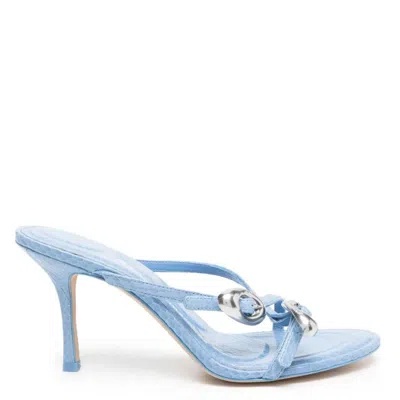 Alexander Wang T T By Alexander Wang Dome 85 Water Snake Slide Sandals