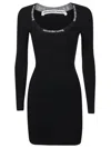 Alexander Wang T T By Alexander Wang Dress In Black