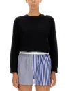 Alexander Wang T T By Alexander Wang Embossed Logo T-shirt