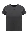 Alexander Wang T T-shirt In Grey