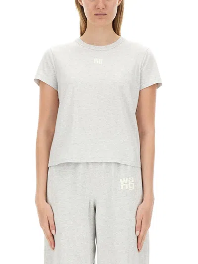 ALEXANDER WANG T T BY ALEXANDER WANG ESSENTIAL SHRUNK T-SHIRT
