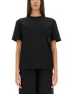 Alexander Wang T T By Alexander Wang Essential T Shirt In Black